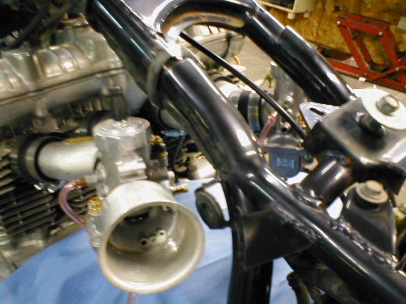 Cb750 dual store carb conversion